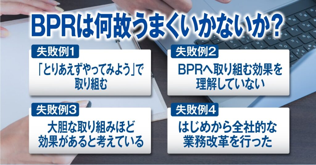 BPRは何故うまくいかないか？