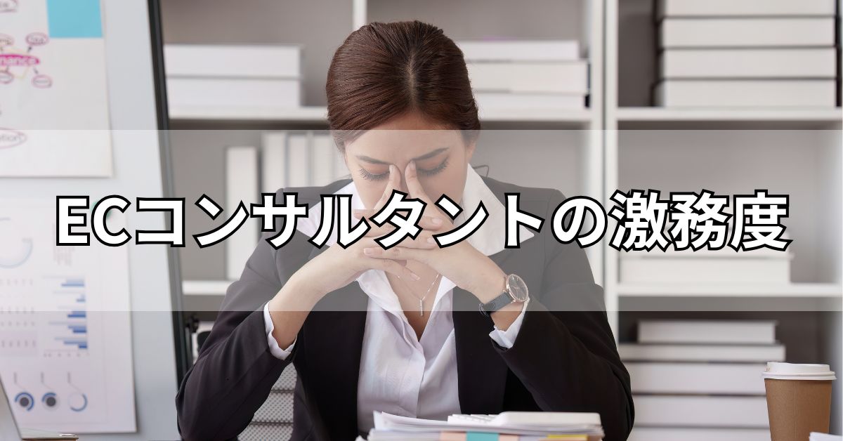 ECコンサルタントの激務度