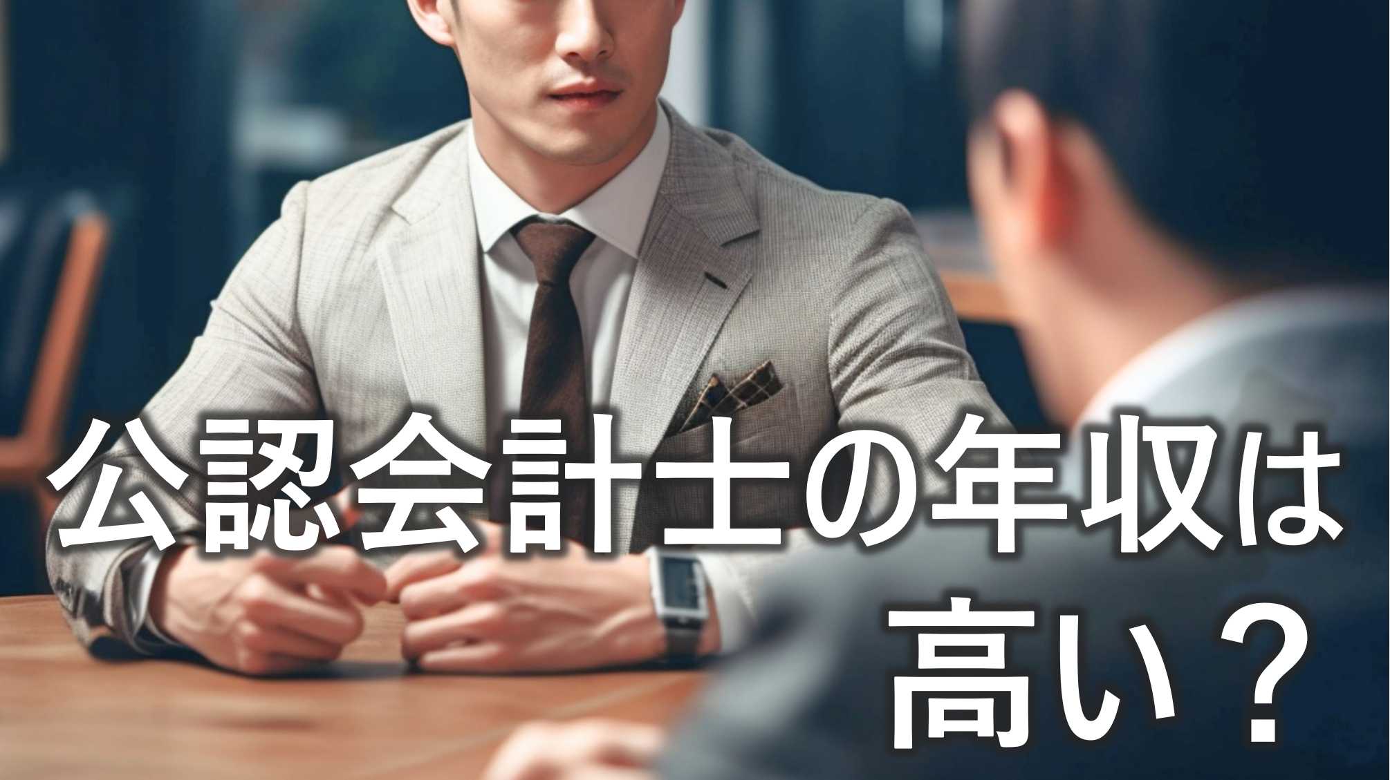 公認会計士　年収　高いのか　年収を上げる方法　年代　業種別　平均年収　紹介