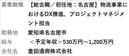 総合商社求人4