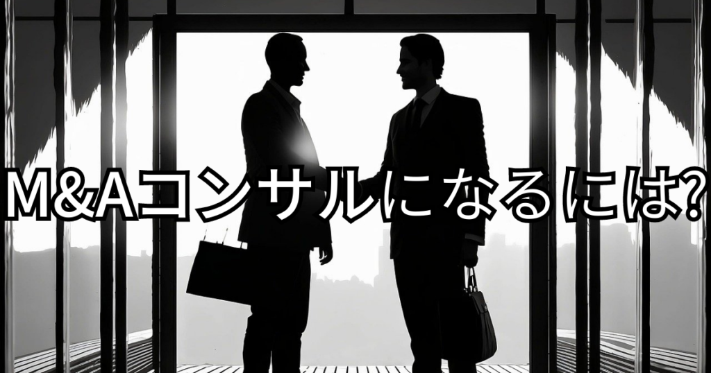 M&Aコンサルになるには?