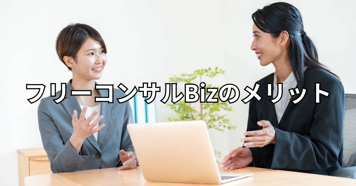 フリーコンサルBizのメリット