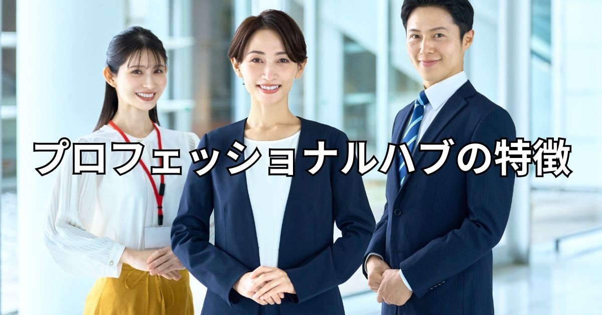 プロフェッショナルハブの特徴