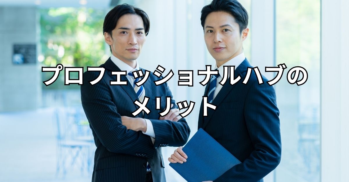 プロフェッショナルハブのメリット