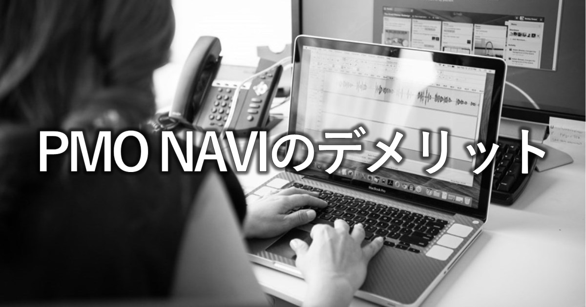 PMO NAVIのデメリット
