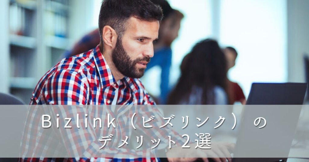 Bizlink(ビズリンク)のデメリット2選