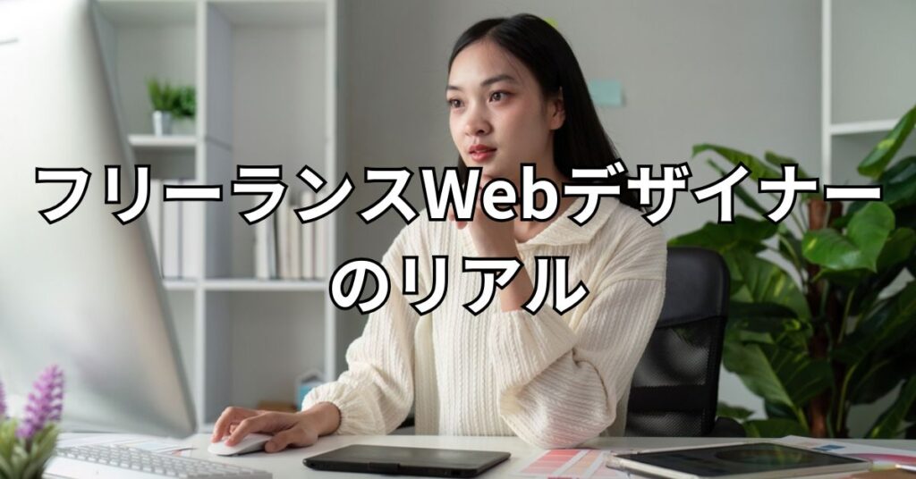 フリーランスWebデザイナーのリアル